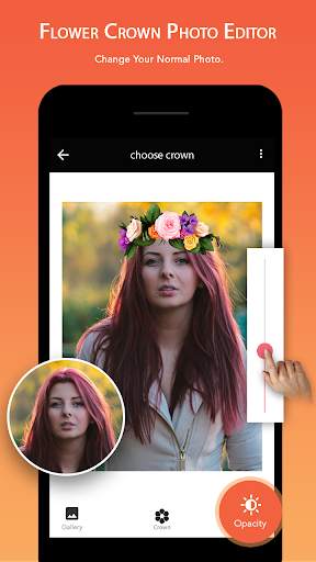 Flower crown photo editor screenshot 7