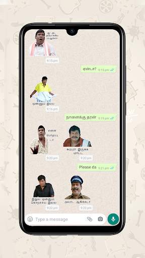 Vadivelu fun whats sticker app screenshot 3