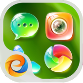 ikon Dewdrop - eTheme Launcher
