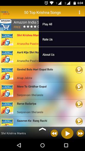 50 Top Krishna Songs screenshot 4