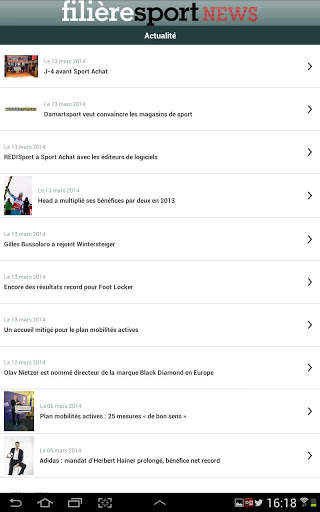 Filière Sport News screenshot 5