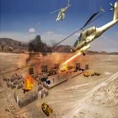 ikon Helikopter Fighter Perang