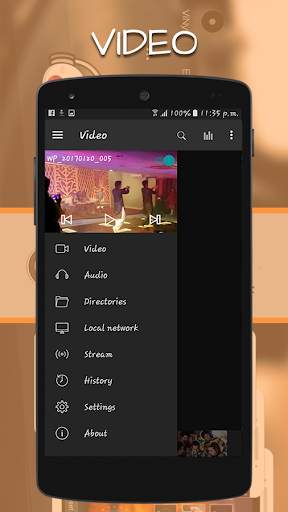 Music Mp3 Video Player 2017 screenshot 8