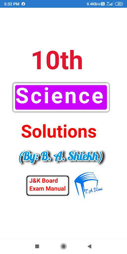 10th Science Solutions screenshot 1
