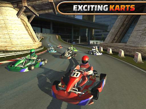 Kart Rush Racing – 3D off-road kart Driving screenshot 2