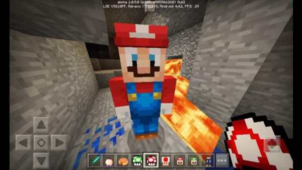Mario Craft Mod for PE screenshot 3