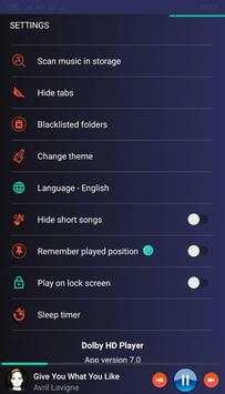 Blue - Music Player screenshot 7
