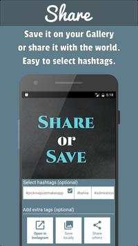 PostMaker: put text on photos screenshot 6