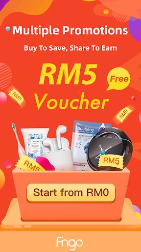 Fingo - Online Shopping Mall & Cashback Official screenshot 1