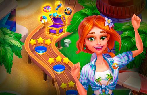 Traveling Blast: Match & Crash Blocks with Friends screenshot 1