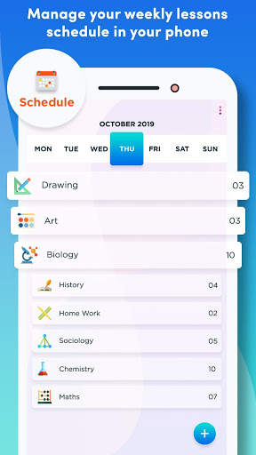 MySchedule: School Planner, Homework & Timetable скриншот 2