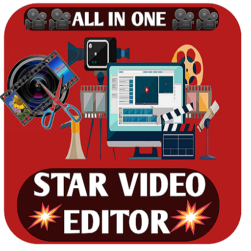 Star Video Editor Video Crop  Movie Music Maker icon
