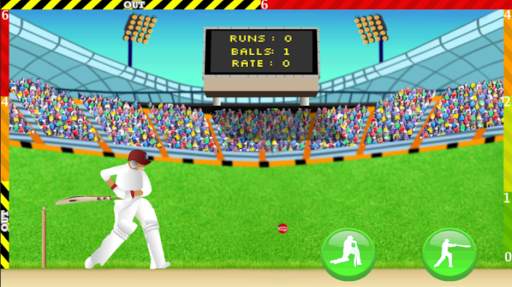 Cricket - Defend the Wicket screenshot 1
