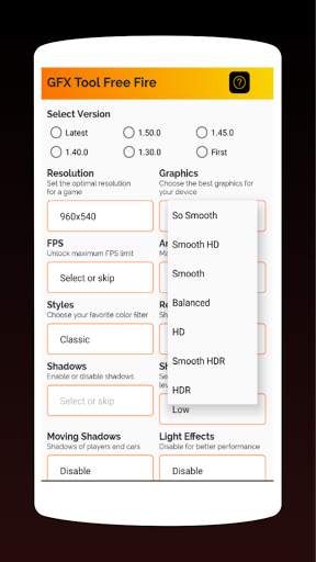 Gfx Tool For Free Fire Sensitivity - Fps Booster screenshot 3
