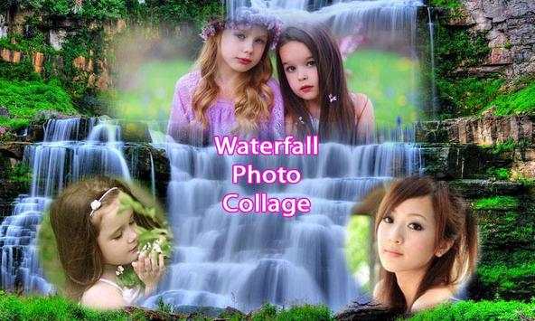 Waterfall photo collage frames 6 تصوير الشاشة