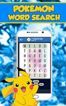 Pokemon Word Search screenshot 5