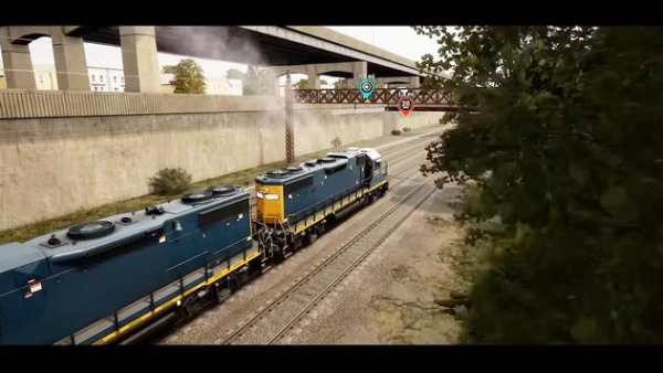 Euro City Train Driving Simulator2:Free Train Game screenshot 3