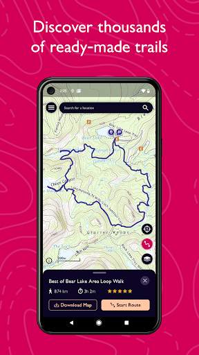 OS Maps: Explore hiking trails screenshot 2