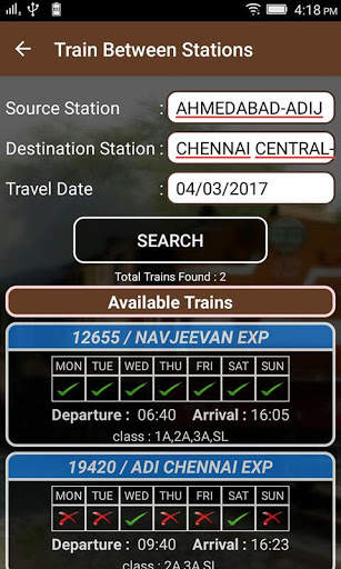 Live Indian Train Status - PNR Status & Enquiry screenshot 3