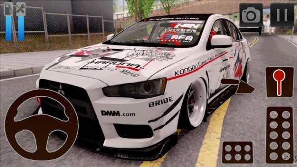 Car Driving Simulator Mitsubishi screenshot 1