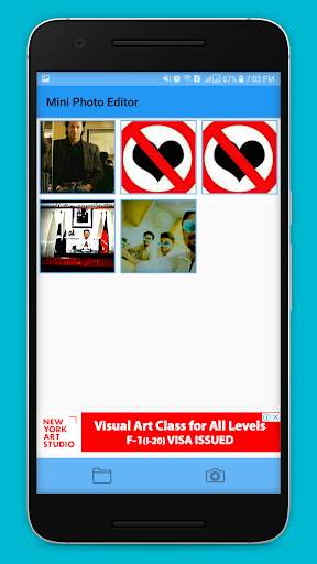 Mini Photo Editor 1 تصوير الشاشة