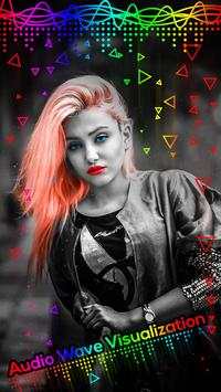 Particle Video Status Maker - Wave Music Effect 4 تصوير الشاشة