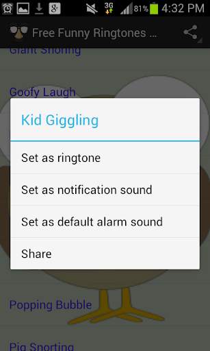 Free Funny Ringtones screenshot 2