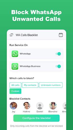 Call Blocker for WhatsApp screenshot 1