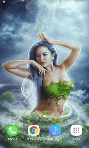 Fantasy Beauty Live Wallpaper screenshot 3