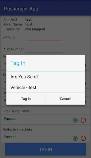 Passenger App 4 تصوير الشاشة