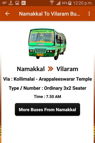 Namakkal Bus Info screenshot 4