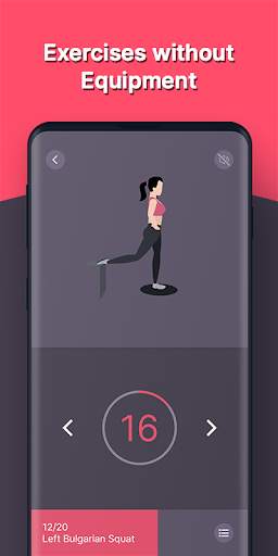 Workout for Women: Fit at Home screenshot 3
