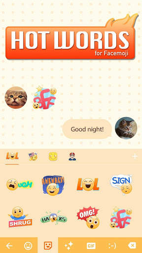 Cool hot words emoji sticker screenshot 3
