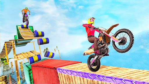 Bike Stunt Games Racing Stunts screenshot 4