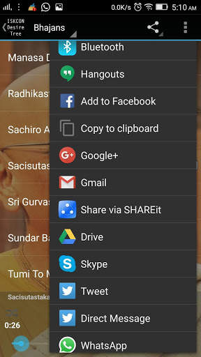 Bhakti Charu Swami Bhajans screenshot 6