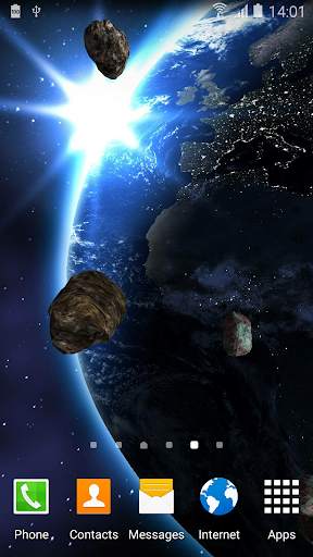 HD Space Live Wallpaper screenshot 2