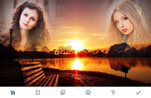 Golden Sky Photo Frames screenshot 1