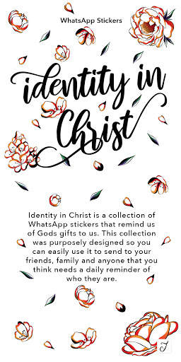 WAStickerApps - Your Identity in Christ WhatsApp screenshot 1