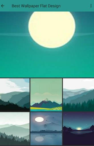 Wallpaper Flat Design screenshot 2