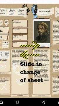 Fifth Edition Sheet Lite screenshot 3