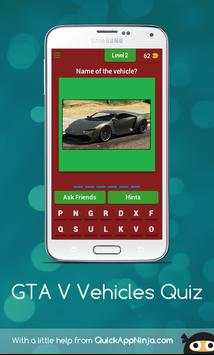 GTA V Vehicles Quiz screenshot 3