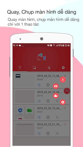 Quay màn hinh - Chụp màn hình điện thoại screenshot 3