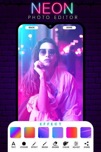Neon Colorful Photo Editor screenshot 4