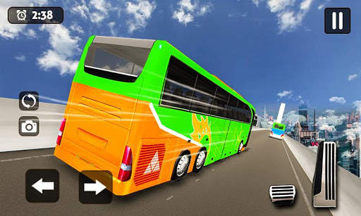 Metro Bus Ramp Stunt Simulator Game screenshot 1