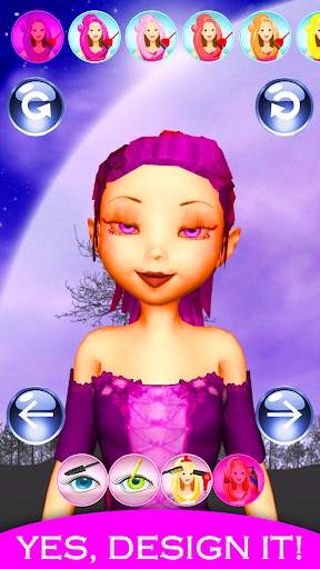 Princess Fairy Hair Salon Game screenshot 5