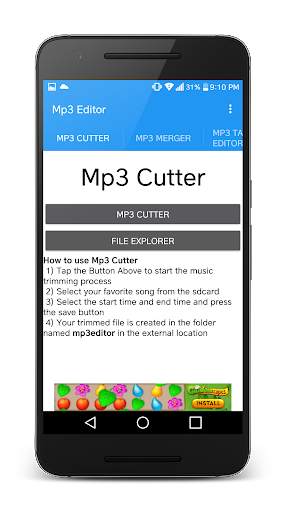 Mp3 Editor, Cutter & Merger screenshot 3
