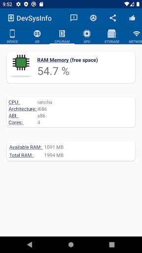Device Information screenshot 5