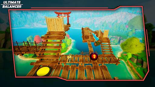 Ultimate Balancer 3D Ball Game screenshot 1
