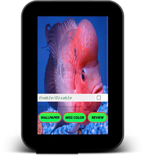 Flowerhorn Fish Live Wallpaper screenshot 10
