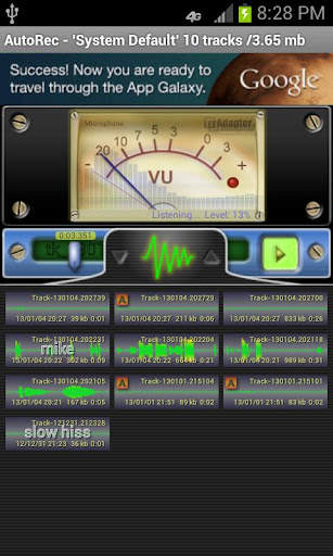 Automatic Audio Recorder screenshot 2